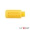 AIRCRAFT Plastic Breather Silencer 1/4' M Orange